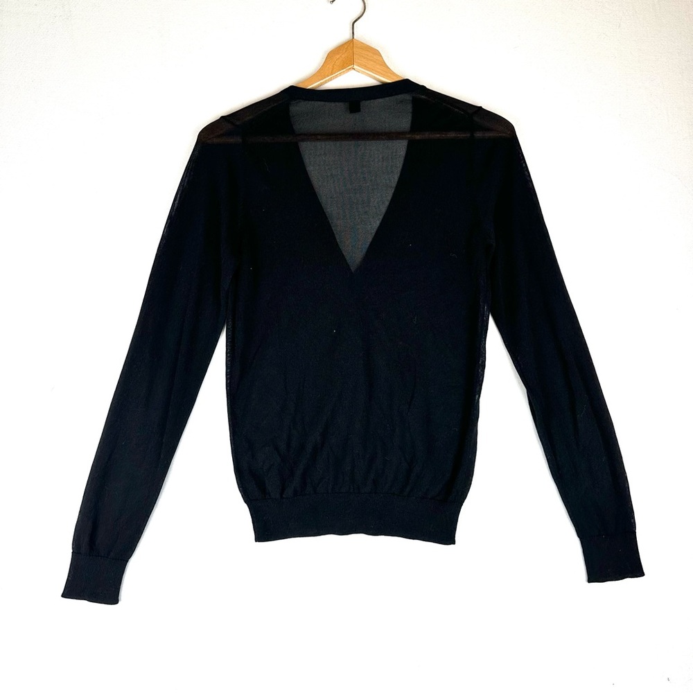 Uniqlo Lightweight Button Down Cardigan Semi Shee… - image 3